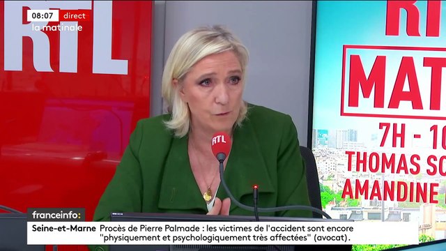 Le Rassemblement national votera, avec la gauche, une motion de censure contre le gouvernement si le pouvoir d’achat des Français est amputé par le budget, déclare Marine Le Pen - Regardez