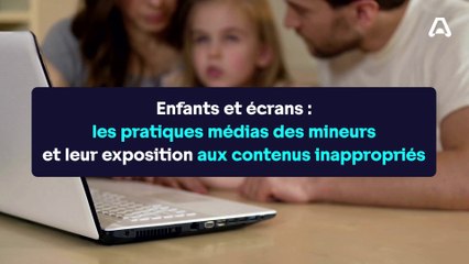 Campagne signalétique jeunesse de l'Arcom : pratiques médias et exposition des mineurs aux contenus inappropriés