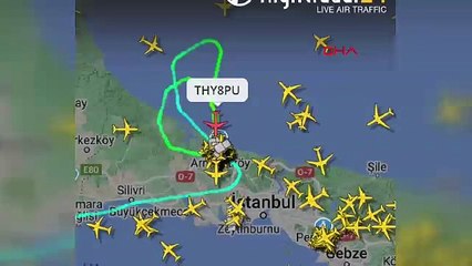 İstanbul’da lodos alarmı: Uçaklar pisti pas geçti