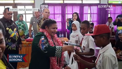 Pemprov PBD Uji Coba Makan Bergizi Gratis Bagi Siswa di Kabupaten Sorong