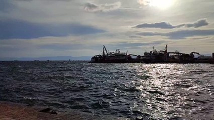 Balıkçılar Sinop limanına sığındı
