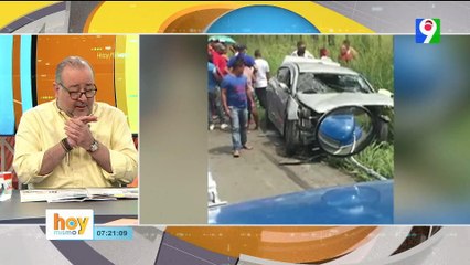 ¡Alerta! Autopista Duarte una guillotina que produce el 30 % de las muertes viales | Hoy Mismo