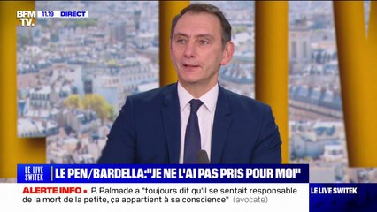 Laurent Jacobelli (RN): "Marine Le Pen sera candidate en 2027 parce que les Français le veulent"