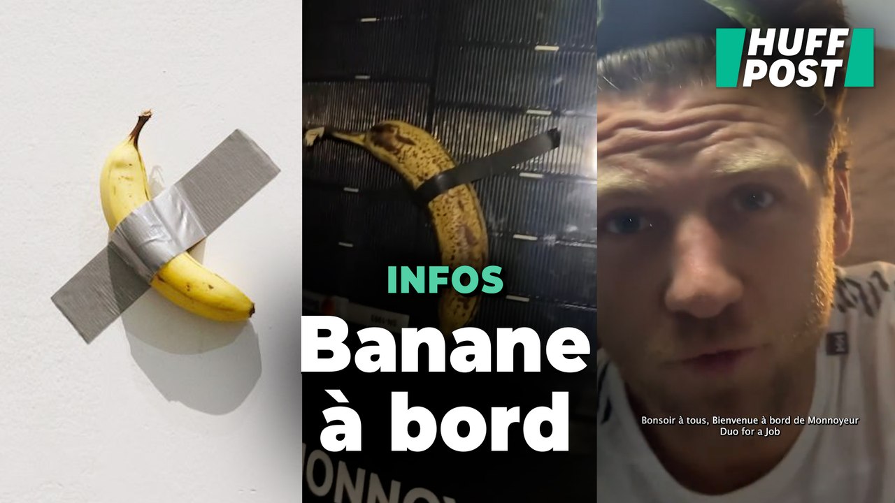 Ce skipper du Vendée Globe a un message pour tous les amateurs d’art… Et de banane