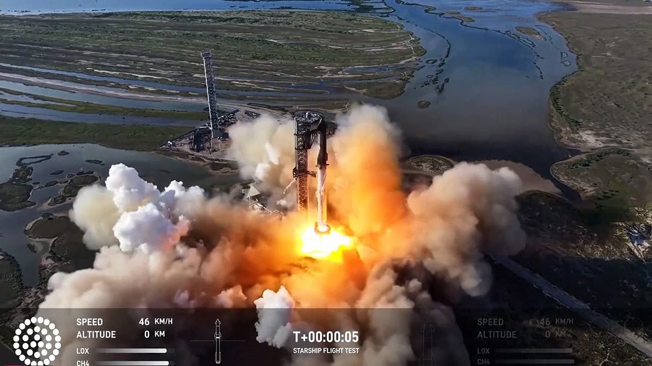 Trump guckt sich neuen Testflug von Musks Rakete an