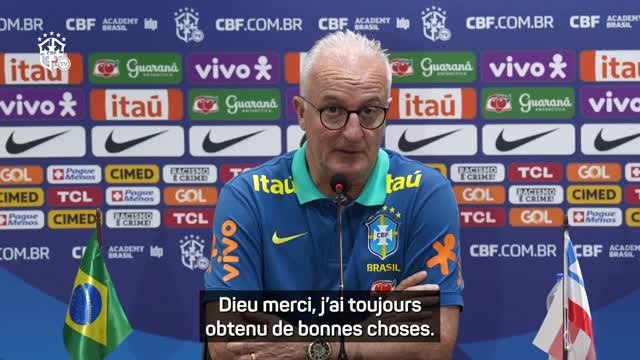 Brésil - Dorival Júnior : Nous sommes sur une voie prometteuse