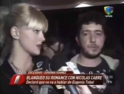 Así blanqueaba la China Suárez su relación con Nicolás Cabré