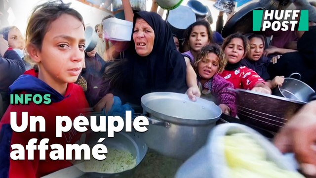 À Gaza, ces scènes chaotiques de distribution alimentaire révèlent la famine qui guette
