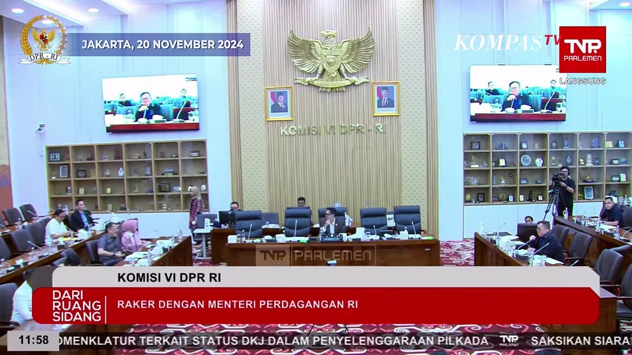 Gebrak Meja Depan Mendag, Anggota Komisi VI DPR Darmadi Pertanyakan soal Satgas Impor Ilegal