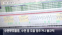 잘 때 불규칙한 호흡, 사망 위험 높인다