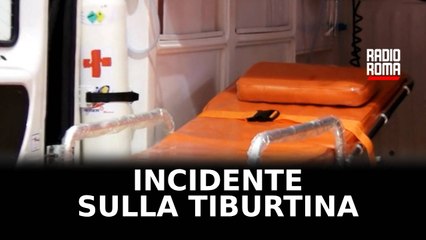 Incidente sulla Tiburtina, indagata giovane in stato di ebbrezza