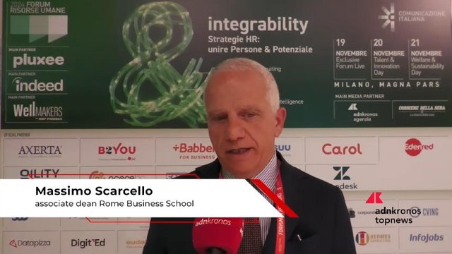 Forum risorse umane, Scarcello (Rome Business School): “Ai porta cambio di paradigma nel lavoro: da ‘skill for life’ a 'lifelong learning’”