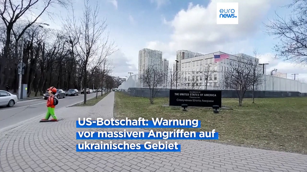 Warnung vor Luftangriff: US-Botschaft in Kiew geschlossen