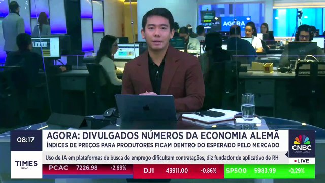 Novos números da economia alemã são divulgados; Mariana Almeida comenta