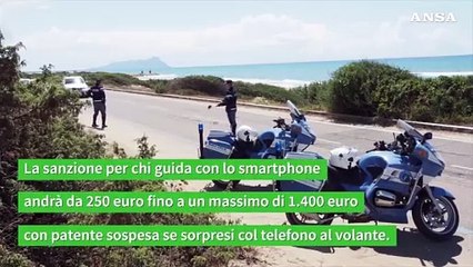 Alcol e telefonino alla guida, arriva la super-stretta