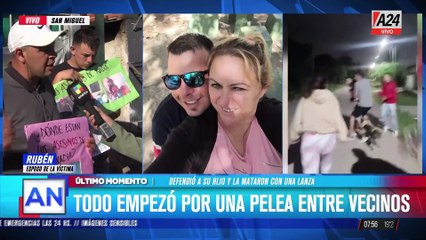 Una mujer se peleó con sus vecinos y la asesinaron con una "lanza tumbera"