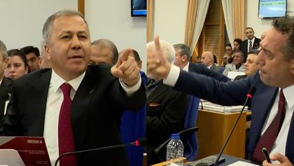 Ali Yerlikaya ile Ali Mahir Başarır arasında sert tartışma
