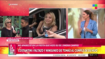 Jimena Campisi sobre el ninguneo de Tomás Costantini al hijo que tiene con ella en el día de su cumpleaños número 12