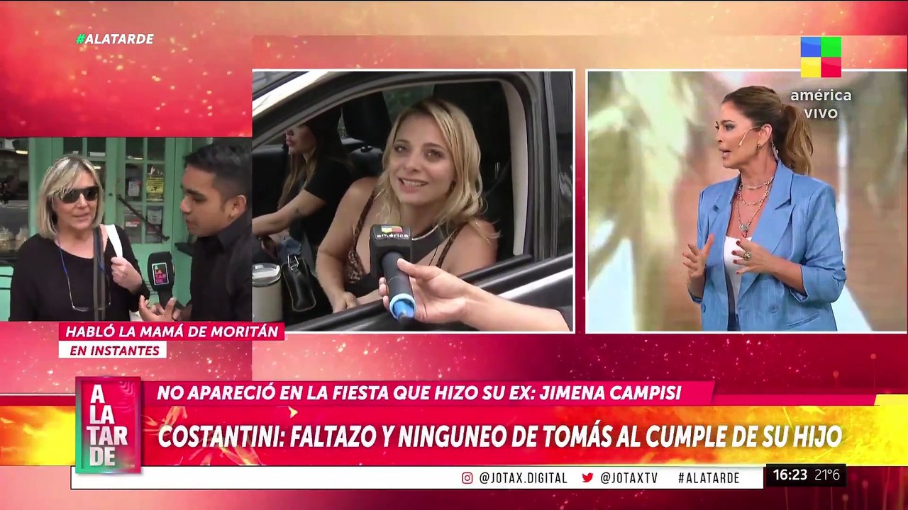 Jimena Campisi sobre el ninguneo de Tomás Costantini al hijo que tiene con ella en el día de su cumpleaños número 12