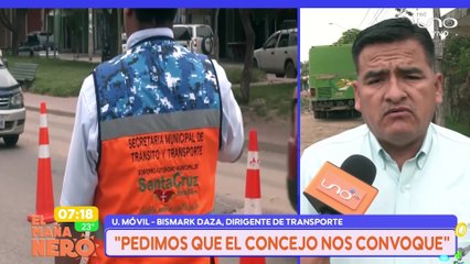 scz transportistas piden que el concejo los convoque