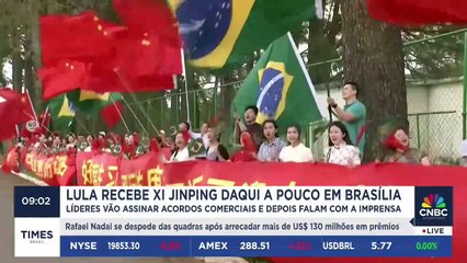 Xi Jinping deixa Rio e segue para Brasília para encontro com Lula