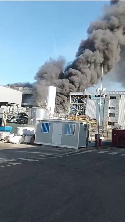 Explosión en el laboratorio Alcaliber del polígono de Toledo