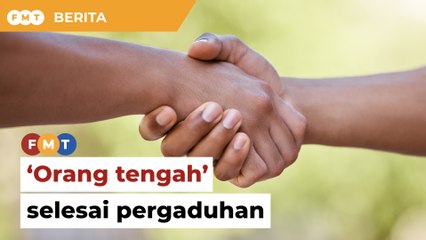 Mediator komuniti pendamai konflik isu remeh