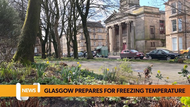Glasgow weather roundup as temperatures drop below freezing