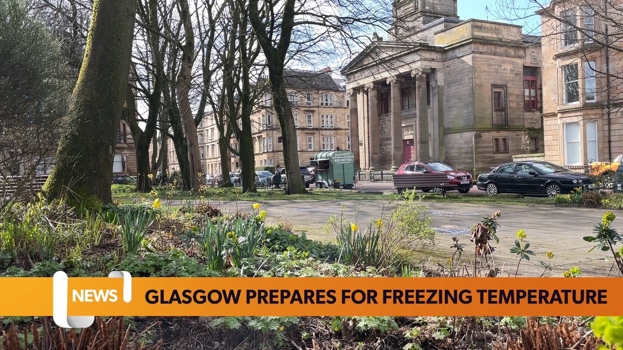 Glasgow weather roundup as temperatures drop below freezing