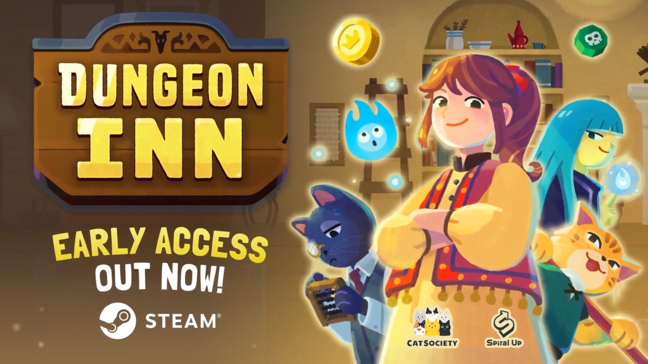 Dungeon Inn Official Early Access Launch Trailer
