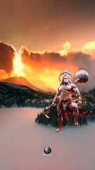 Jai Hanuman 💯💪🚩 ‪@harshit_bajpayee‬ , Hanuman ji HD status videos #bajrangbali #sorts #hanumanji