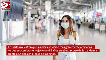 El Covid aceleró el envejecimiento en cerebros adolescentes