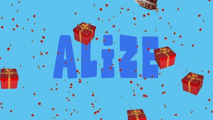 İyi ki doğdun ALİZE - İsme Özel Ankara Havası Doğum Günü Şarkısı (FULL VERSİYON) (REKLAMSIZ)