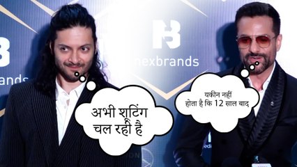 Ali Fazal and Fardeen Khan Discuss Receiving Awards from Brand Vision