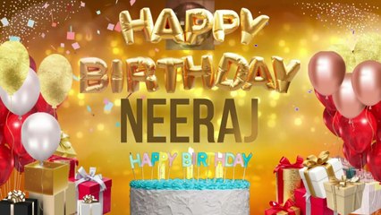 NEERAJ - Happy Birthday NEERAJ