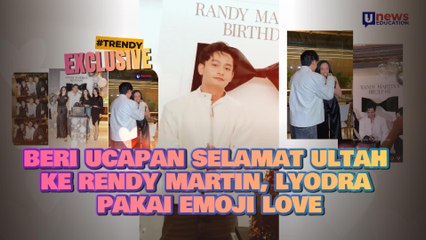 Beri Ucapan Selamat Ultah Ke Rendy Martin, Lyodra Pakai Emoji Love