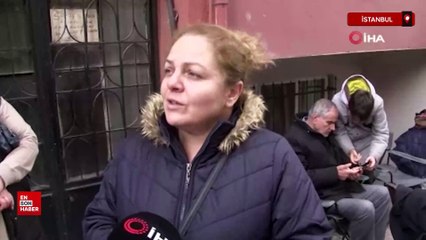 Küçükçekmece'de kolonları patlayan 5 katlı bina tahliye edildi
