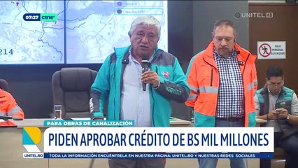 “Nos dejan solos, parece que quieren que la ciudad se caiga”: Arias urge crédito para su plan contra las lluvias