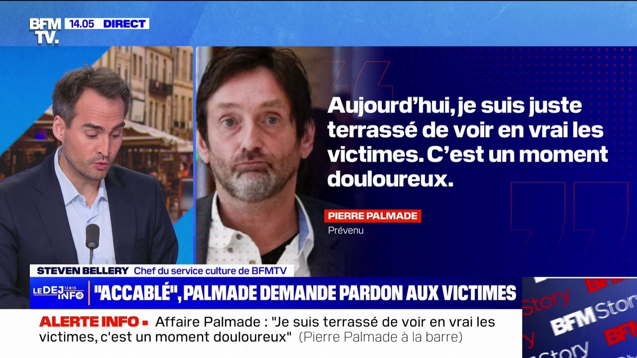 Procès Palmade: l'humoriste demande "pardon" aux victimes de l'accident de la route qu'il a provoqué sous l'emprise de stupéfiants