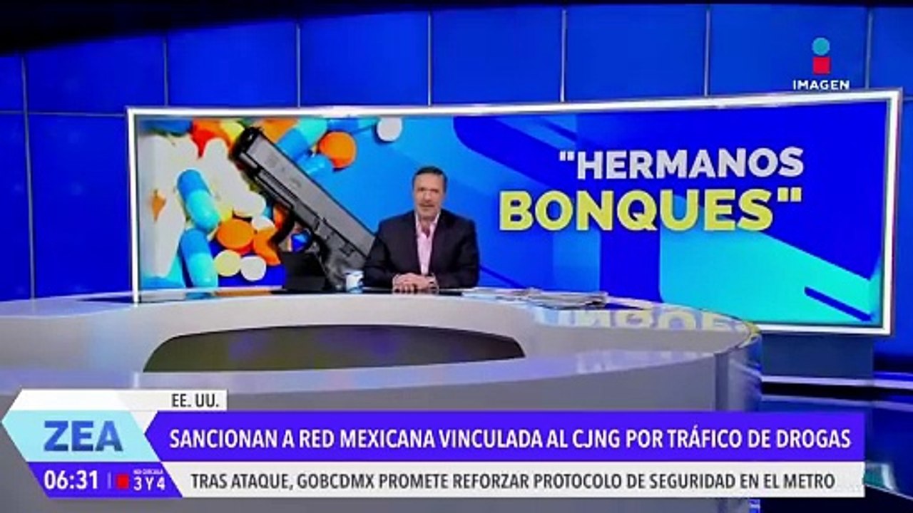 Sancionan a una red mexicano vinculada al CJNG por tráfico de drogas y lavado de dinero