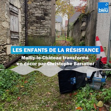 Le tournage des enfants de la Résistance vu par les habitants de Mailly-le-Château