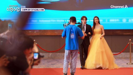 긴/장/가/득 ↖레드카펫 앞 해븐 커플 등장↗  마카오 국제 영화제에 시상자로 참석한 해븐 커플♥