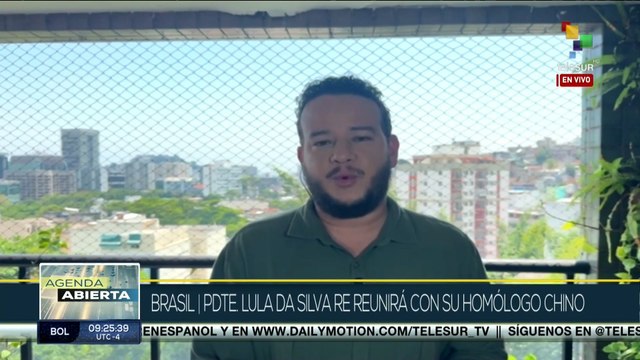 El Pdte. Lula da Silva y su homólogo chino Xi Jinping se reunirán en Brasil