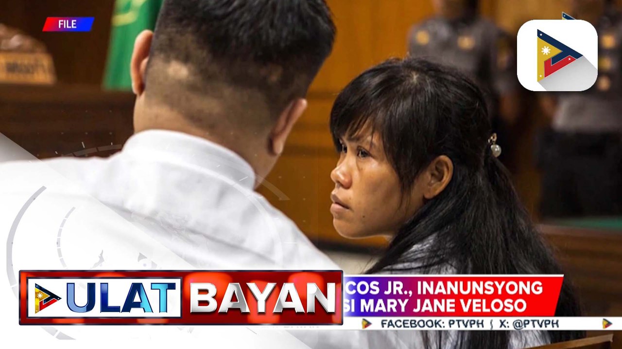PBBM, inanunsyong uuwi na sa Pilipinas si Mary Jane Veloso