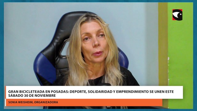 Gran bicicleteada en Posadas: deporte, solidaridad y emprendimiento se unen este sábado 30 de noviembre