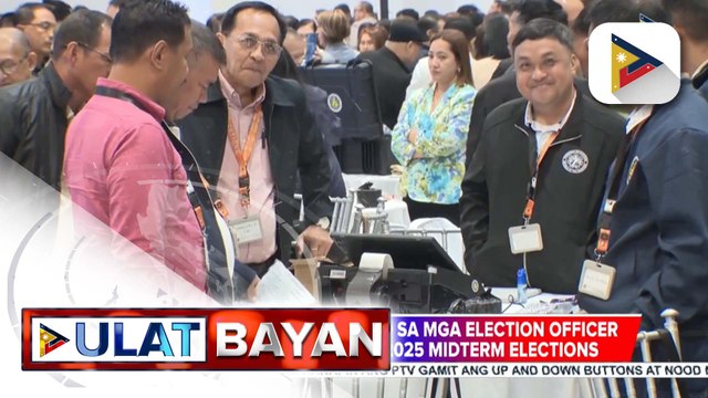 Paggamit ng ACMs, itinuro sa mga election officer bilang paghahanda sa 2025 midterm elections