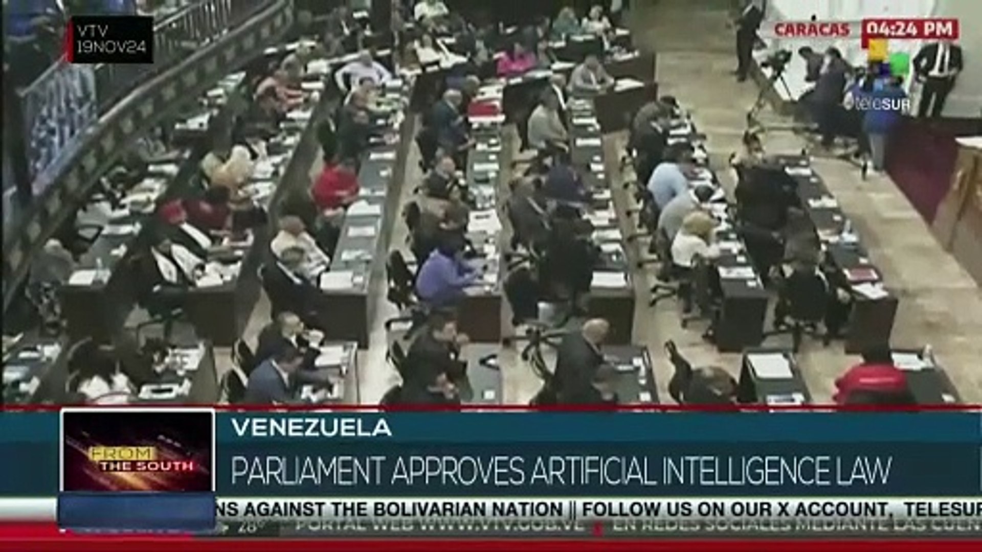 Venezuelan National Assembly approves Artificial Intelligence project