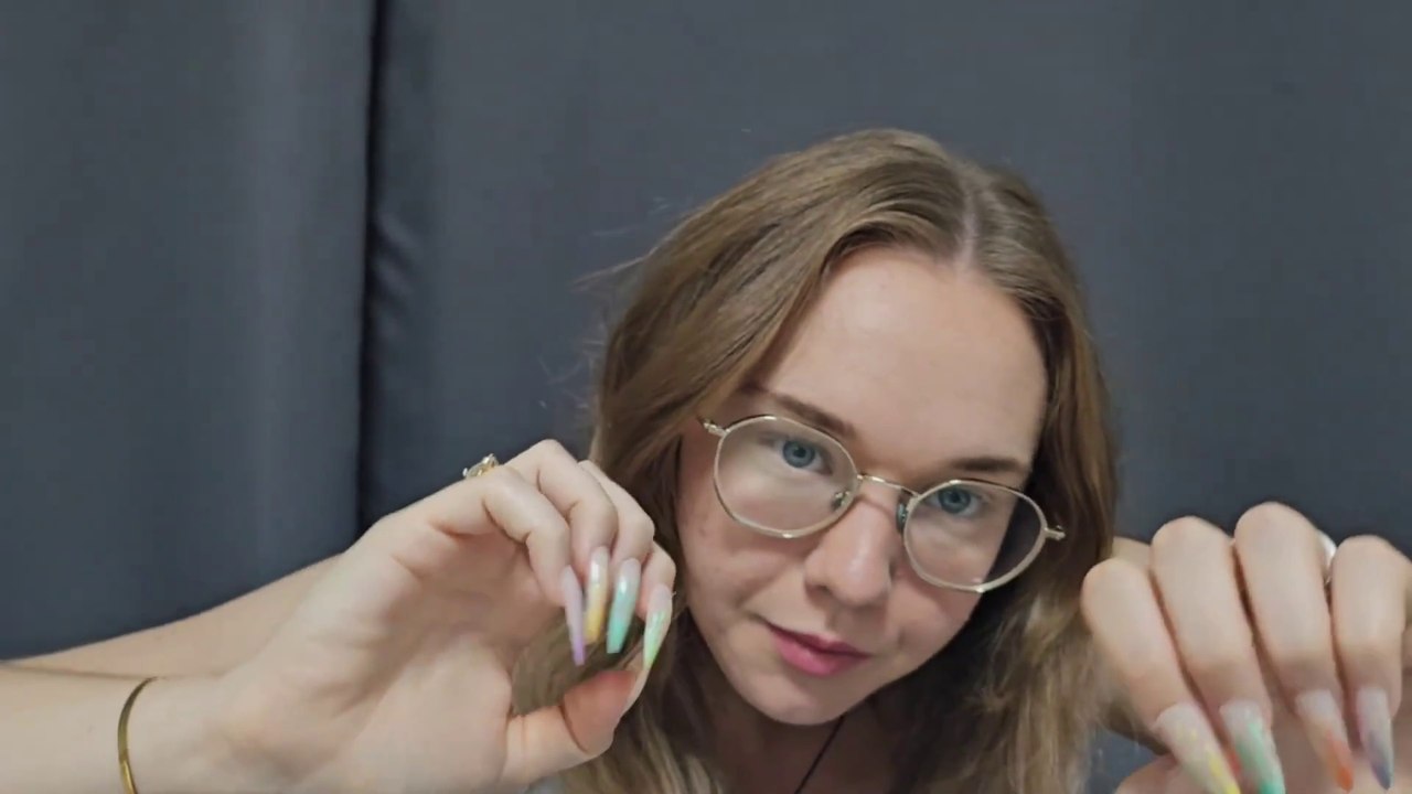 ❤️ASMR For SLEEP Mouth Sounds❤️Slow Hand Movements & KISSES & WHISPERS FOR RELAXATION