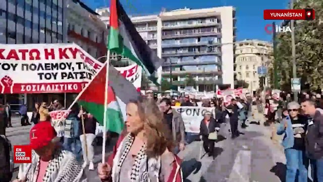 Yunanistan’da işçiler genel greve gitti