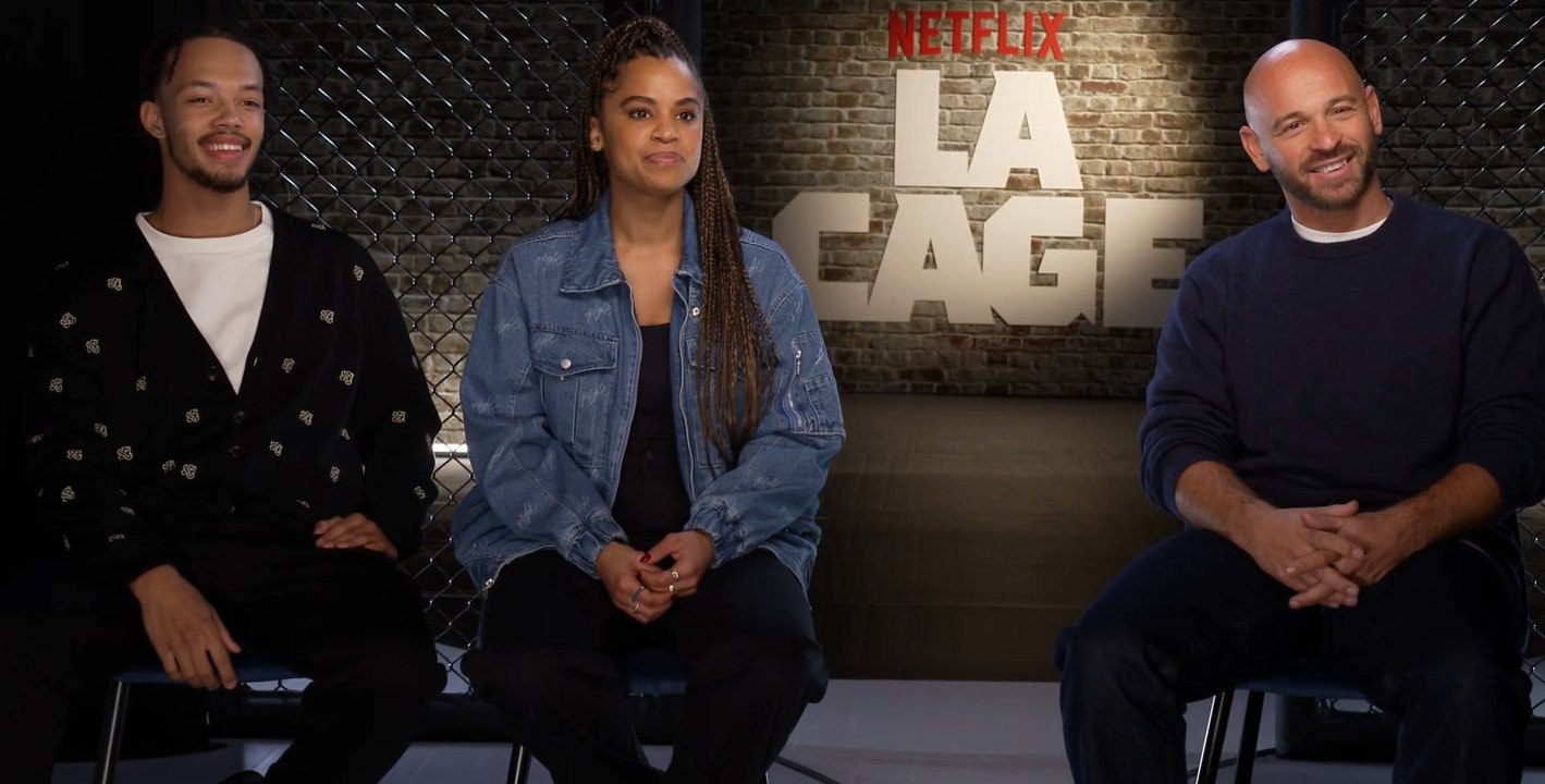 La Cage (Netflix) : Interview avec Franck Gastambide, Melvin Boomer et Edwige Ahonto